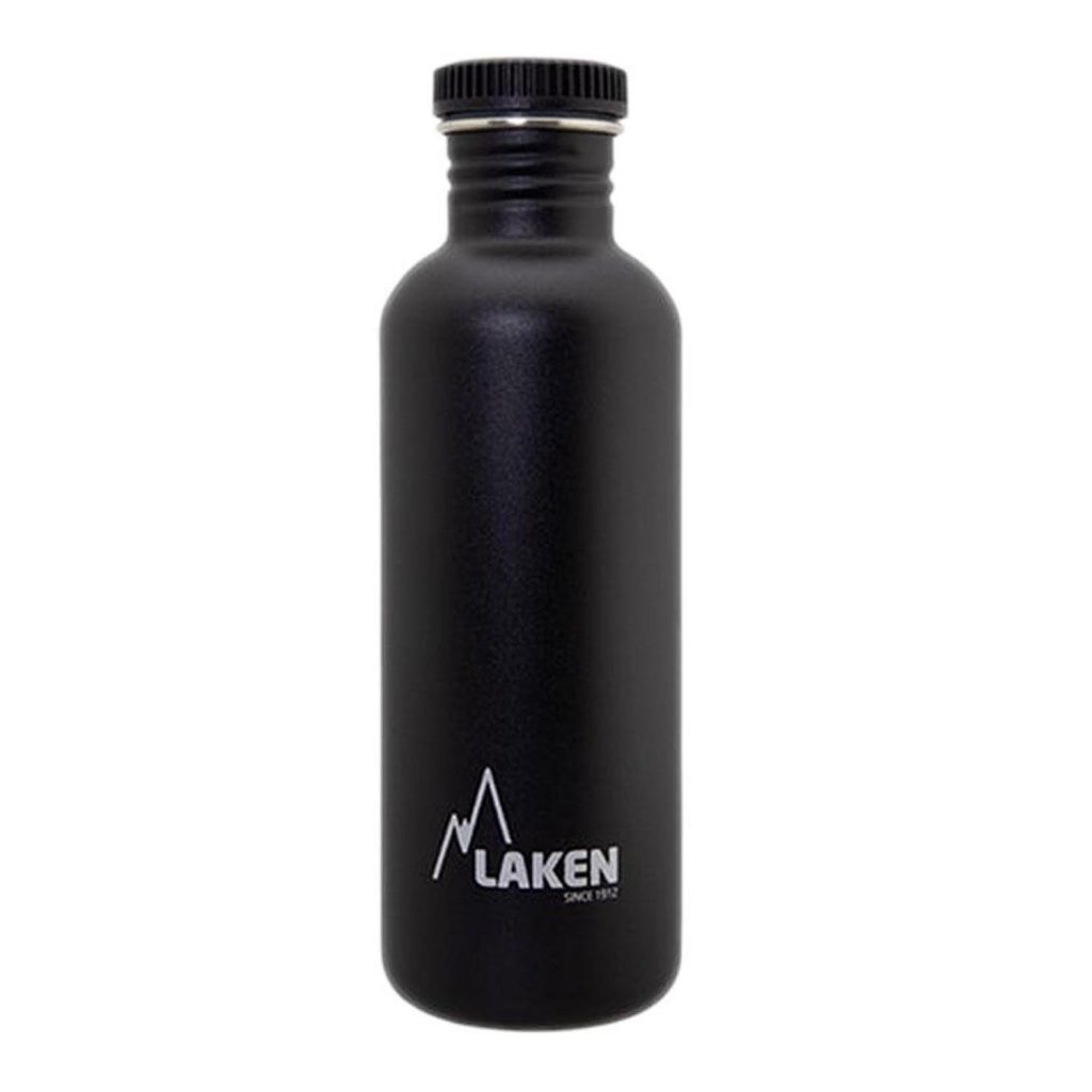 BOTTLE BASIC STEEL PLAIN LAKEN 1lt (BS100) LAKEN