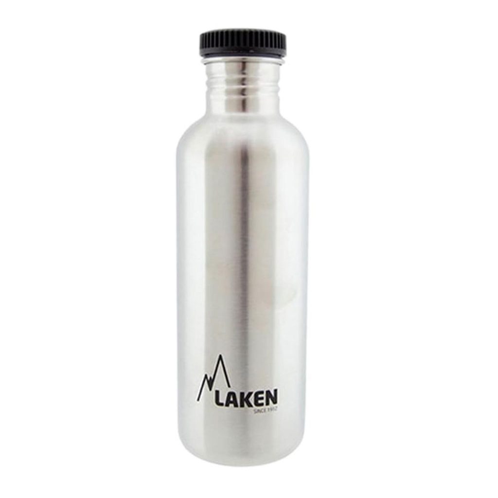 BOTTLE BASIC STEEL PLAIN LAKEN 1lt (BS100) LAKEN