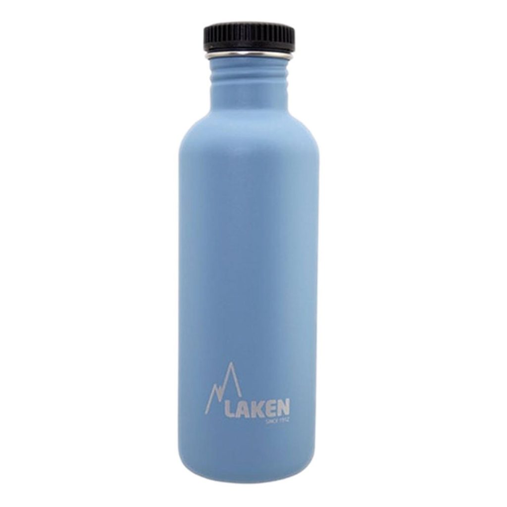 BOTTLE BASIC STEEL PLAIN LAKEN 1lt (BS100) LAKEN