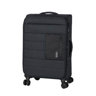 ATHENS FABRIC TROLLEY LUGGAGE 65Lt