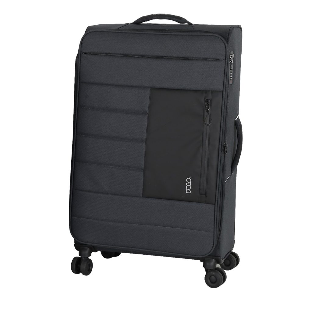 ATHENS FABRIC TROLLEY LUGGAGE 93Lt – 1/2