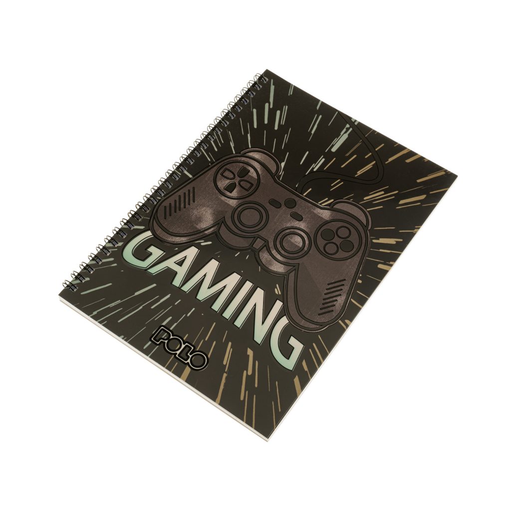 NOTEBOOK SPIRAL DESIGN B5 3SUB POLO.GR